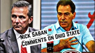 Alabama Crimson Tide Football: Nick Saban comments on Urban Meyer investigation