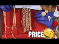 PRICE The BEST DIAMOND JEWELRY ! DIAMOND Cuban Links Bracelets / DIAMOND Tennis CHAINS / RINGS