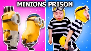Minions In Prison - Funny Moments Of Minions And Friends Parody The Story Of Minion