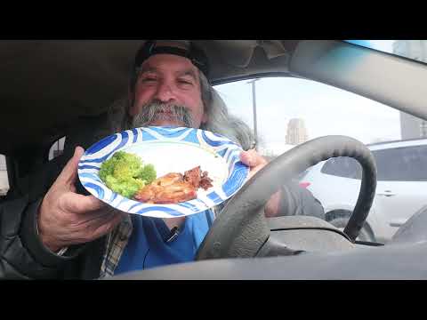 Tuna Steak With Broccoli ASMR