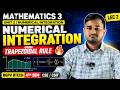 Numerical Integration using Trapezoidal Rule 🔥 | Mathematics 3 Unit 2 Lec 2 | RGPV BTech 4th Sem