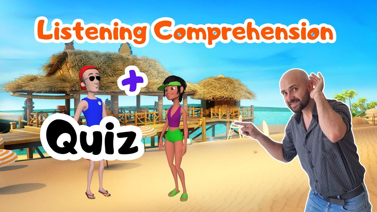 🧏‍♂️ Improve Your Spanish Listening Skills: Interactive Comprehension Exercise & Quiz | Beginners ✅