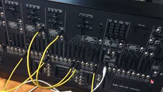 Arp2600m triggered by arturia keystep 37 via cv and gate.