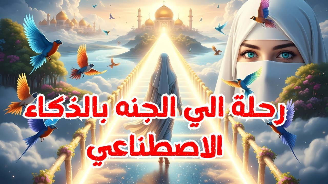 رحلة إلى الجنة 😍 كما وصفها القرآن بالذكاء الاصطناعي - YouTube