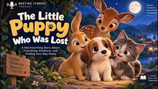 Information The Little Puppy Who Was Lost 🐶 | Bedtime Story for Kids | Friendship & Kindness Guide