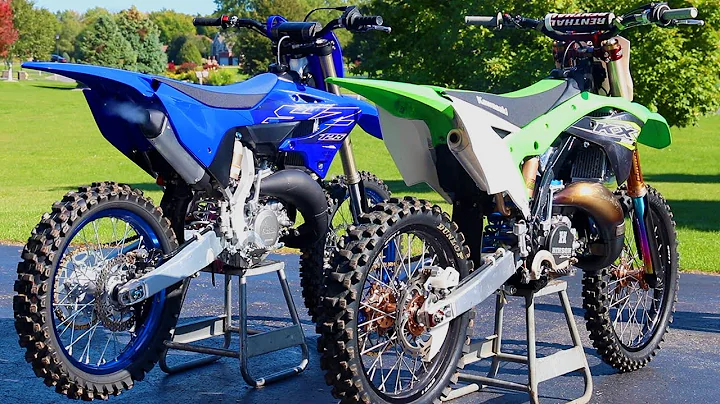Best Sounding 125 Two Stroke!!! 2022 YZ125 vs KX125 Pure Sound