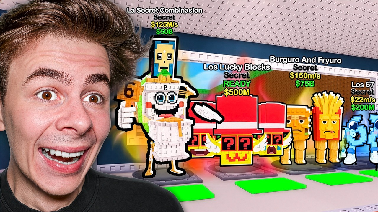 Am Furat 8 BRAINROȚI Noi din ADMIN ABUSE.. (1B/s)