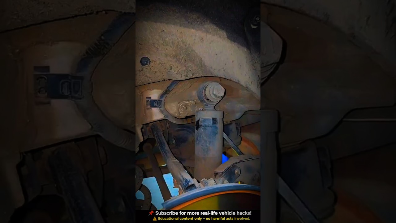 Rear Shock Replacement 🚗 | Easy DIY Car Repair in 60 Secs! 🔧 