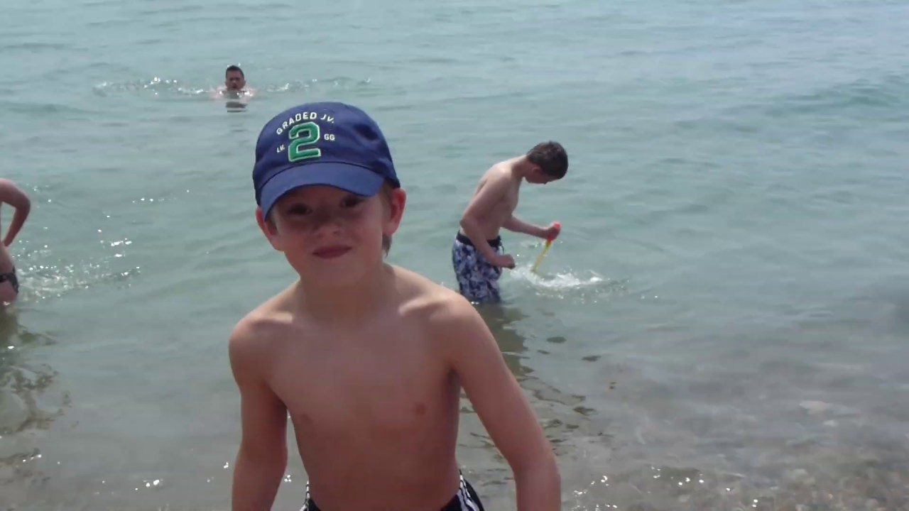 Bognor Regis beach - Fjöruferð - Sjóbað - Ferðalag - England