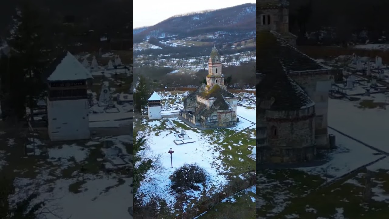 Densus Church, Hunedoara county, Romania.