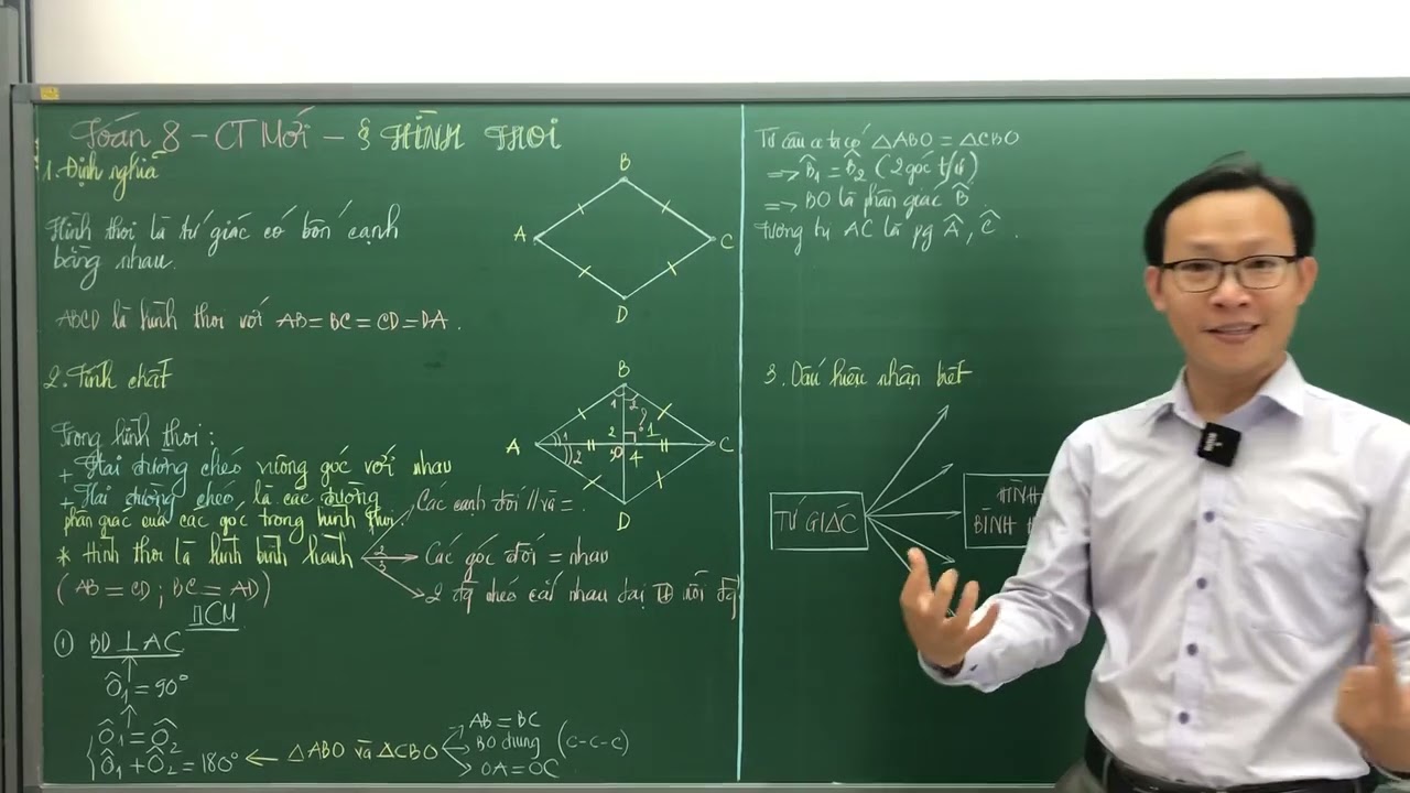 LẤY GỐC HÌNH 8 - CT MỚI - HÌNH THOI - THẦY KENKA