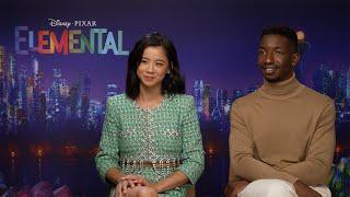 Leah Lewis And Mamoudou Athie On Their Smoky And Bubbly Voices In Elemental