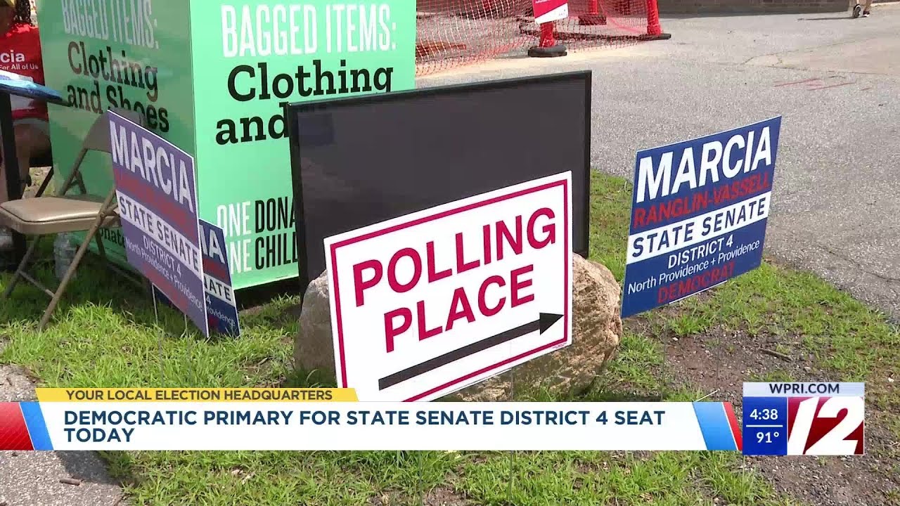 Democratic primary for State Senate district 4 seat Tuesday - YouTube
