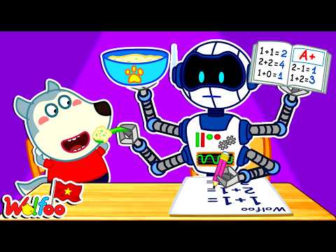 Wolfoo Kết Bạn Với Robot Thông Minh Và Cái Kết 🤖 Bạn Bè Là Sẻ Chia | Wolfoo Tiếng Việt