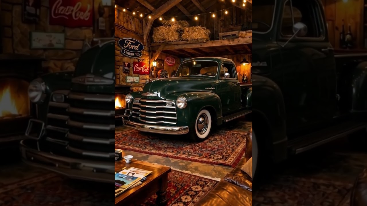 A Classic Car, a Log Cabin, and the Perfect Winter Escape