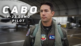 Maj. Joshua &#39;Cabo&#39; Gunderson | F-22 Demo Pilot