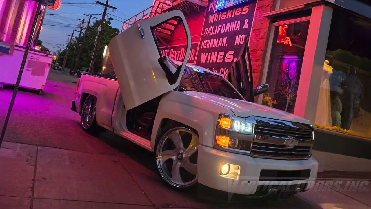 Chevy Silverado lambo doors VDCCHEVYSILVER14 UC