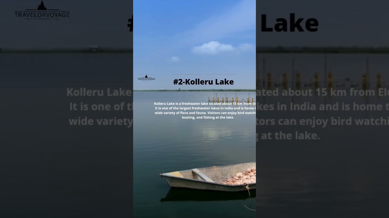 Top 5 tourist places in Eluru 