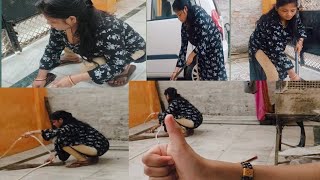 Indian House Wife Busy Dely Deep Cleaning Floor Cleaning Desi Routin Vlogg