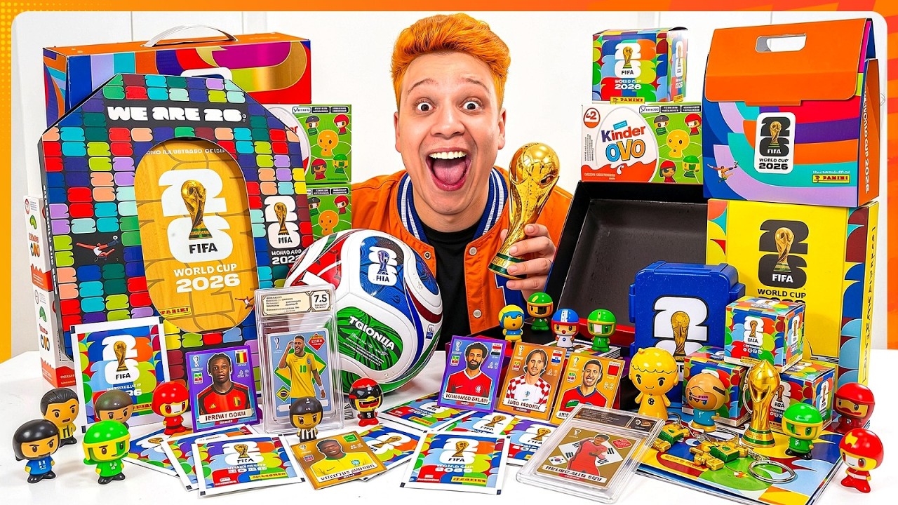 ABRI TODOS OS PACKS EXCLUSIVOS LENDÁRIOS DA COPA DO MUNDO DE 2026!