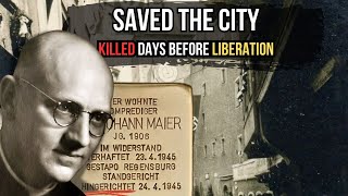 Executado dias antes da libertacao Regensburg 1945