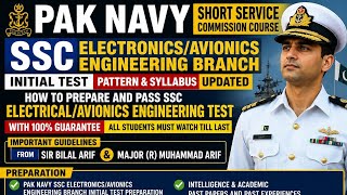 Pak Navy SSC Electronics &amp; Avionics Engineering Initial Test |Updated Pattern &amp; Syllabus Preparation
