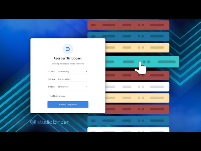 What Is a Shooting Schedule — And Why You Need One 4 How to Reorder Stripboards and Add Day Breaks in StudioBinder | Shooting Schedule Tutorials