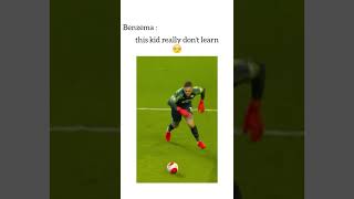 Benzema be like this kid really don't learn 😏