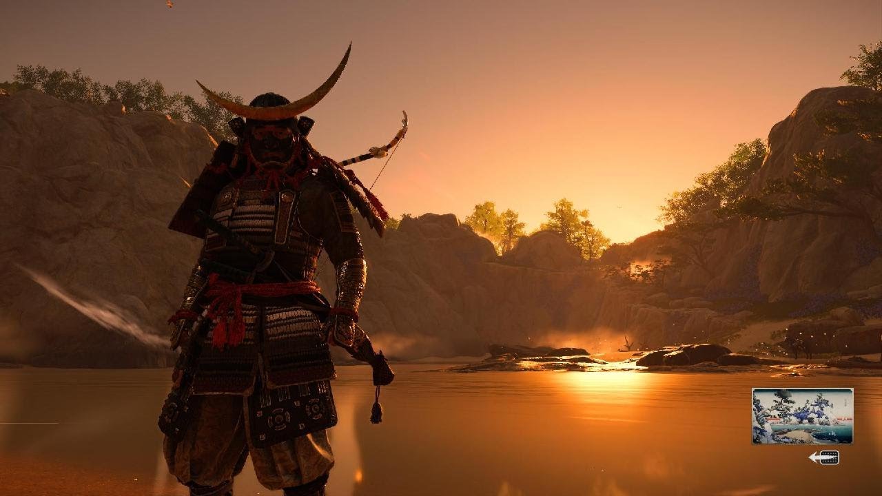 Ghost of Tsushima - The Island of the Blue Flowers - 4k 60fps