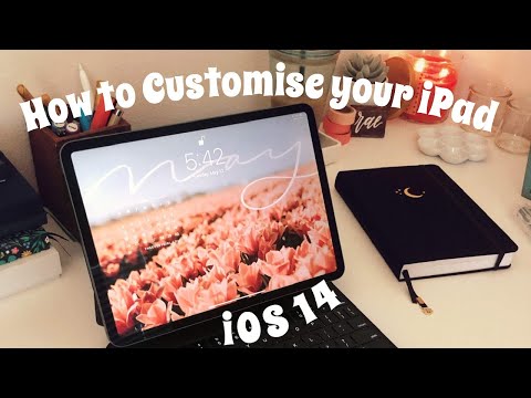 How to Customize your iPad with iOS 14 (aesthetic + easy) // iPad customisation + organisation tips hqdefault