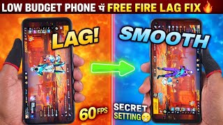 Low Budget Phone में Free Fire Lag Fix 🔥 Secret Settings से 60FPS Smooth Gaming