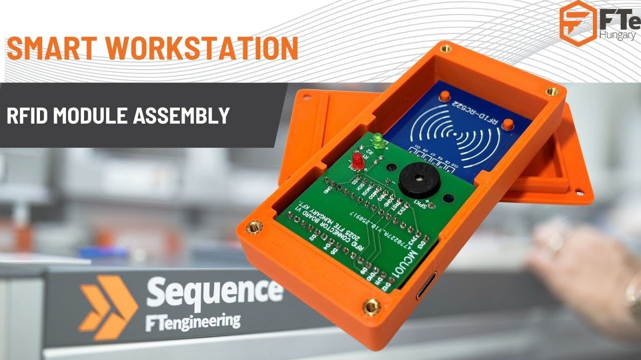 RFID module assembly by Smart workstation