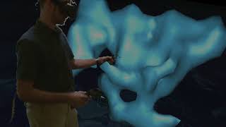 Famous Seismic Tomography Data in 3D Visualizer on Vive Wealth