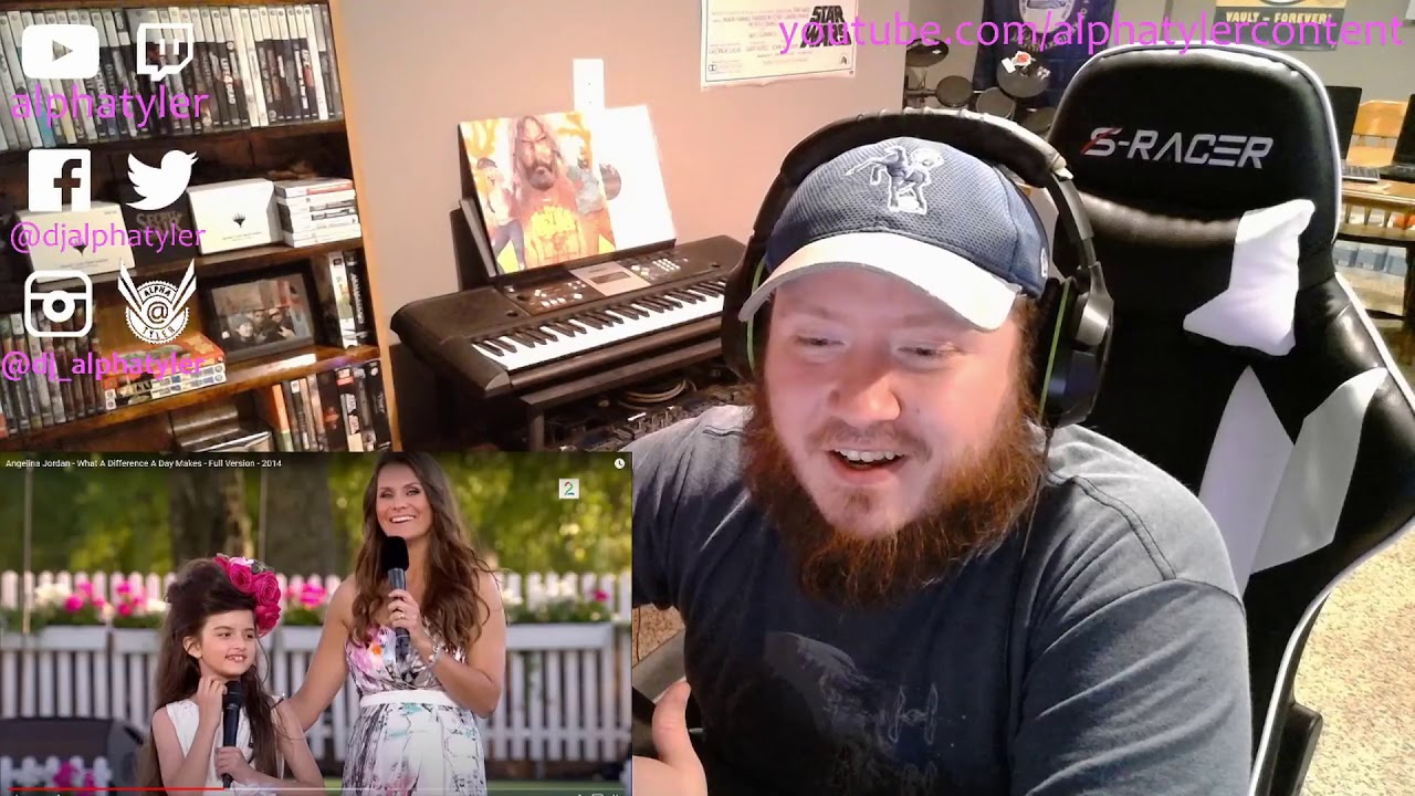 DJ Reacts to What A Difference A Day Makes - Angelina Jordan