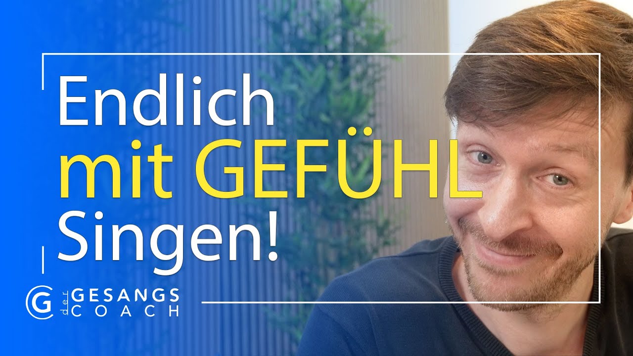 Mit GEFÜHL singen lernen – in 3 Schritten zur Gänsehaut-Stimme
