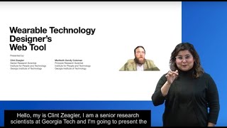 Wearable Technology Designer’s Web Tool