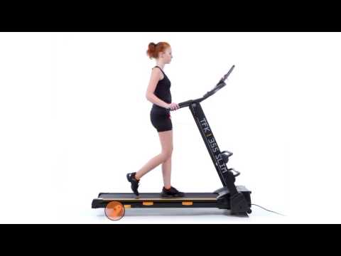 Беговая дорожка электрическая Everfit TFK 355 Slim (TFK-355-SLIM) 931215 Home line LCD, видео 1