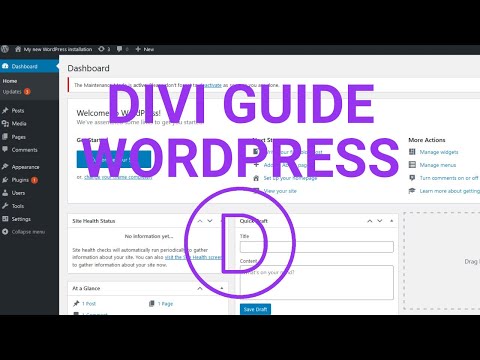 How To Disable Footer Credits Divi Theme WordPress Website