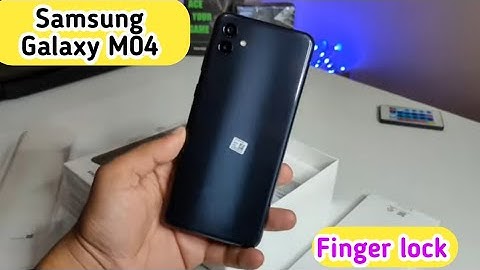Set Fingerprint Samsung Galaxy M04, Fingerprint Lock SettingSamsung Galaxy M04,