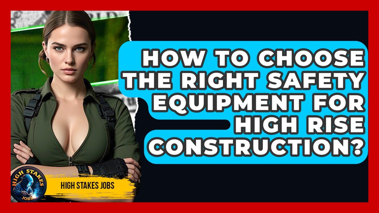 How To Choose The Right Safety Equipment For High Rise Construction? - High Stakes Jobs