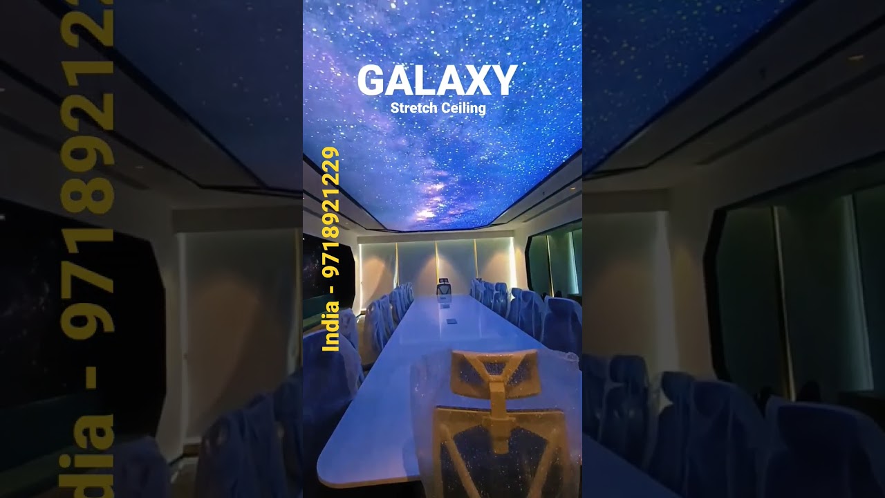 GALAXY l Stretch Ceiling l Asif Ali - 9718921229
