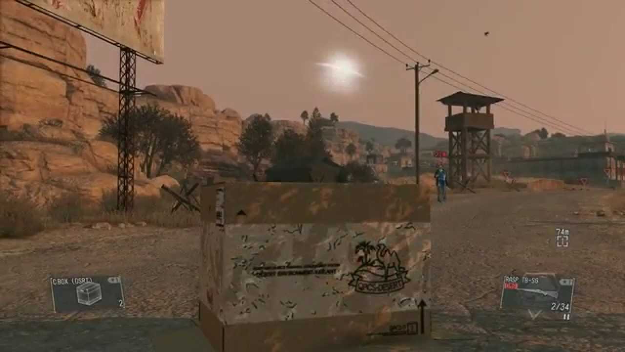 Cardboard Box 2 (MGSV TPP) YouTube