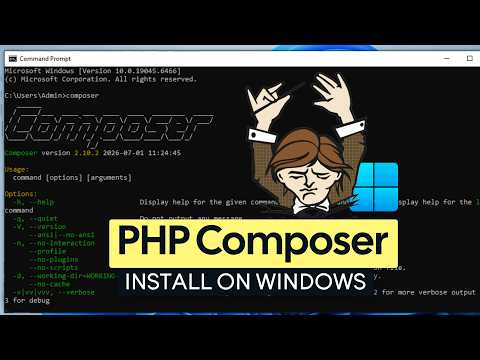 How to Download and Install Composer on Windows