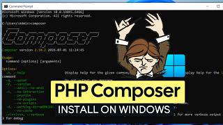 How to Download and Install Composer on Windows