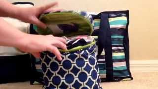 Thirty-One | All Day Organizing Tote Packed As A Car Bag! | GatorMOM