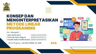 OPERATIONAL RESEARCH - CHAPTER-02 - 22RPH