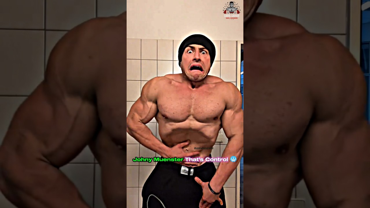 Johny Muenster Insane Elite Control 🥶 #bodybuilding #viralshorts