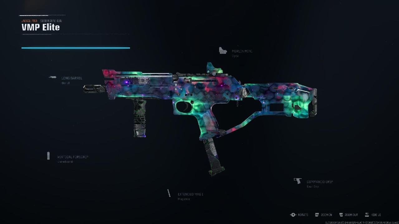 Black Ops 6 zombies SMG JACKAL PDW (VMP) NEBULA CAMO - YouTube