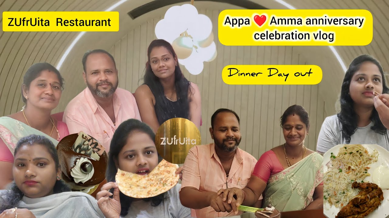 Appa Amma Wedding Anniversary Celebration At ZUfrUita Restaurant appa-amma-wedding-anniversary-celebration-at-zufruita-restaurant