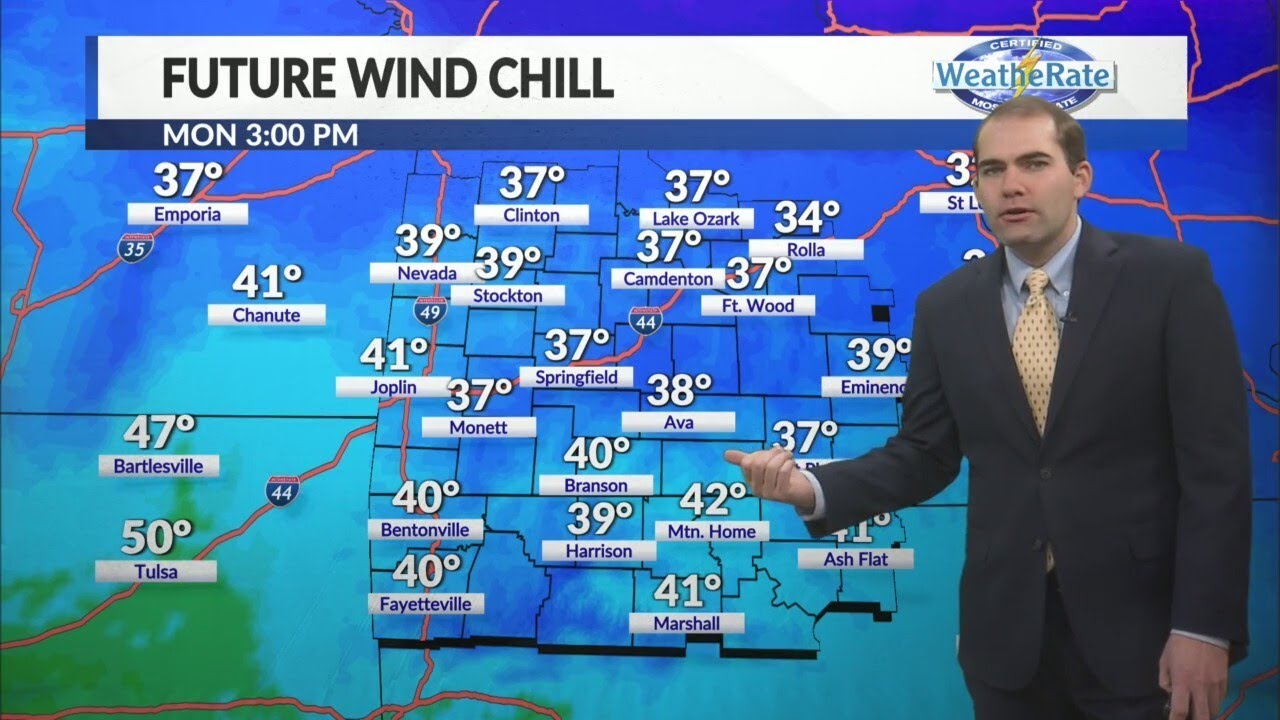 A chilly start to the week with rain coming to kick-off December - YouTube